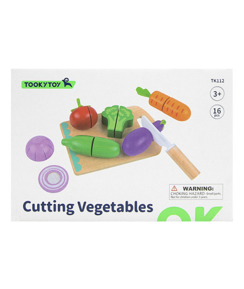 Set din lemn „Legume”, 57276